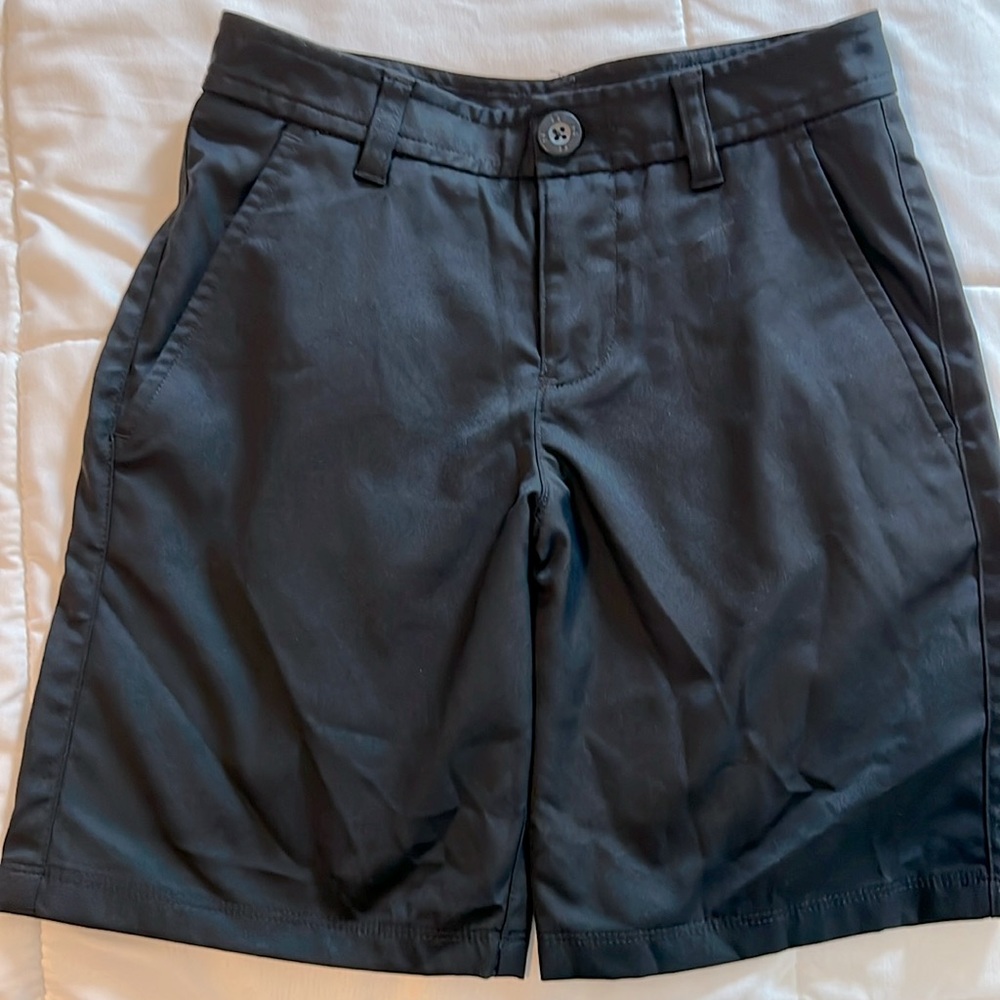 Boys Black Under Armour Shorts
